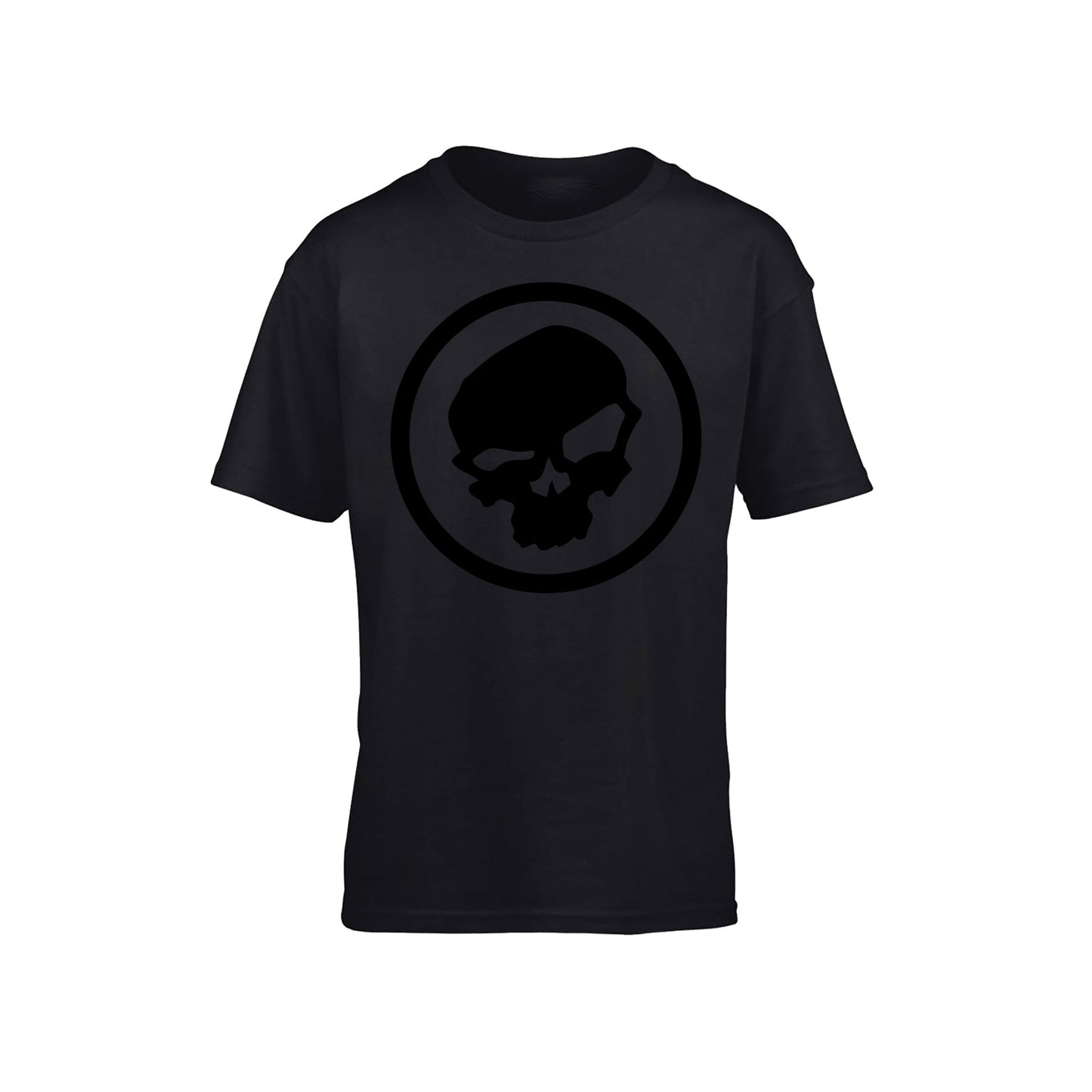 Black on Black Skull Logo - Urban Pirate