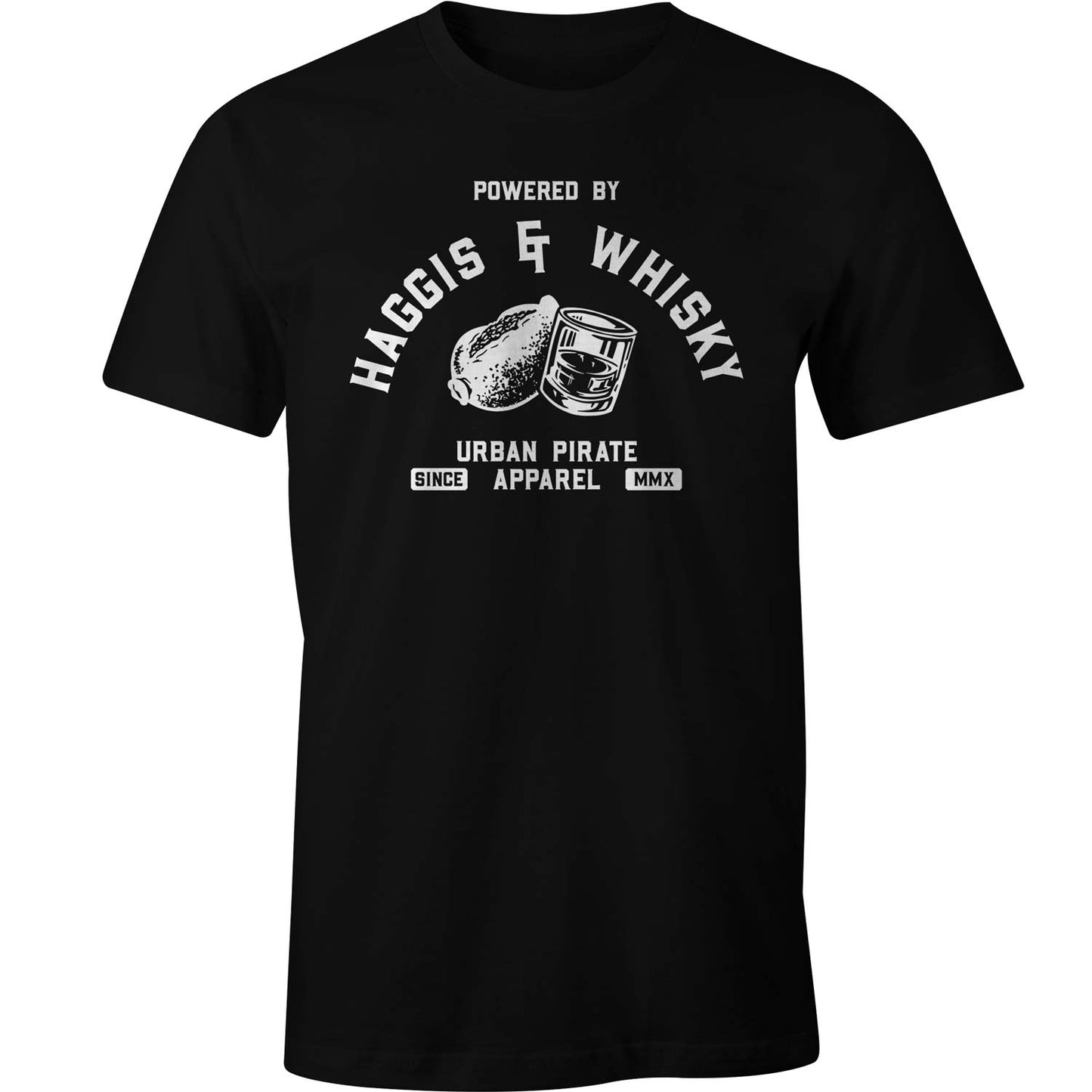 haggis-and-whisky mens scottish tshirt