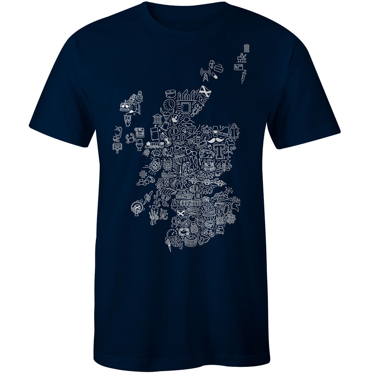 scottish icons tshirt