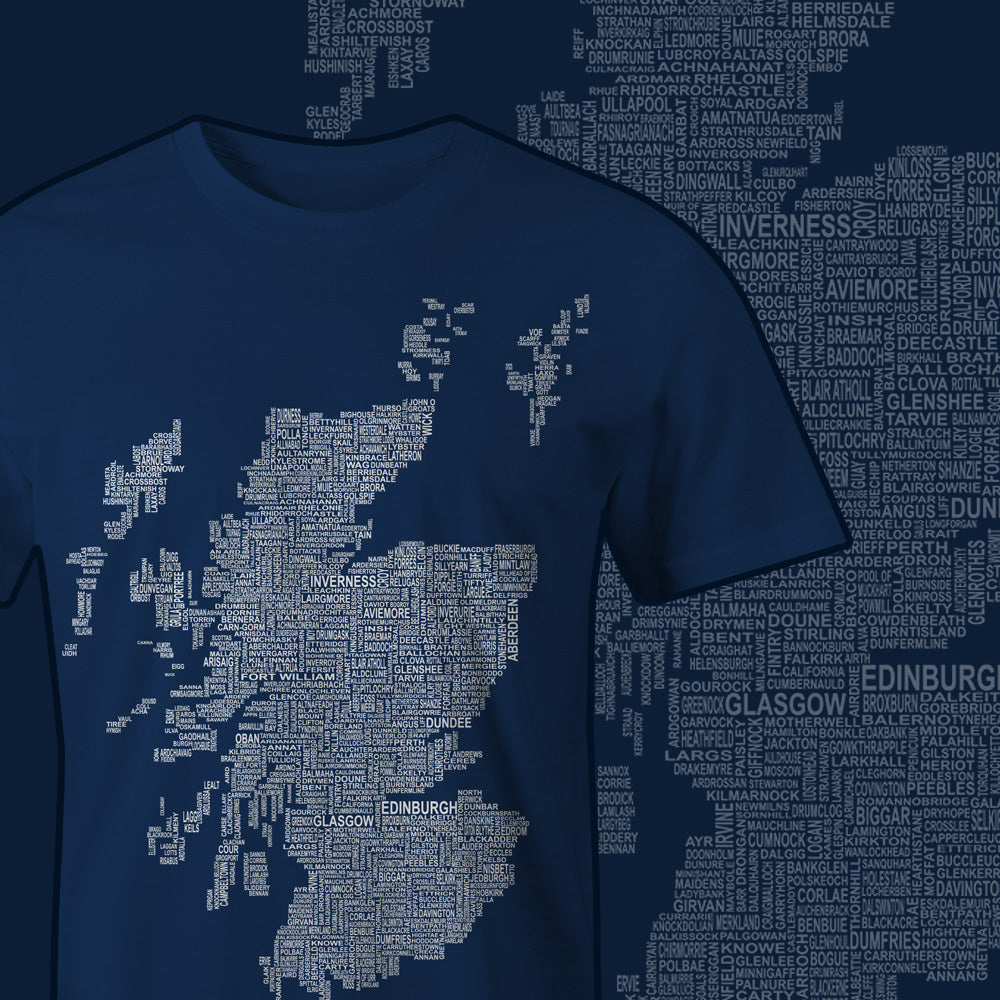 Design Spotlight - Placenames of Scotland