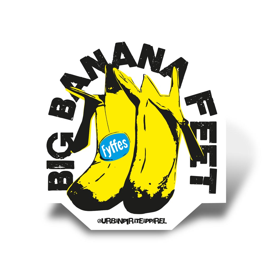 Große Bananenfüße