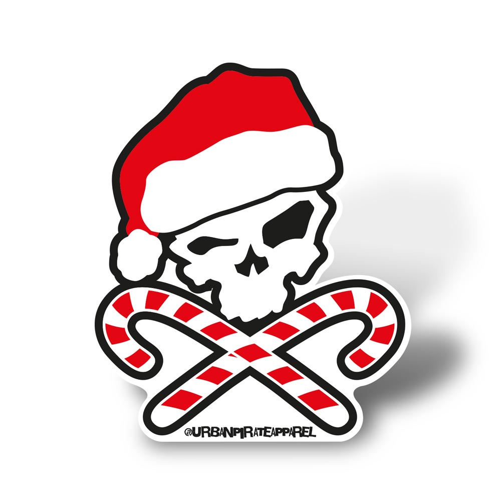 Skull and Candy Cane