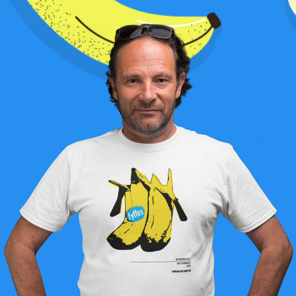 man-wearing-bananas-urban-pirate-white-unisex-tshirt